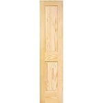 2-Panel Solid Pine Interior Door Sl