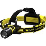 LEDLENSER EXH8 Intrinsically Fire Safe Headlamps | LED Configuration - 1 x None | Luminosity - MAX 180 lm - MIN 50 lm | Lighting Range - MAX 120 m - MIN 65 m | Rechargeable - No | Industrial