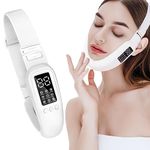 Double Chin Machine, V Face Beauty Device for Woman 8 Modes and 15 Intensity Levels Electric Double Chin Device, Smart Double Chin Face Device with Magnetic Massage