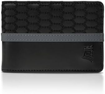 Kings Loot Wallet For Men, RFID Blocking, Cash Pocket, Midnight Gunmetal