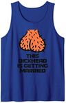 Mens This Dickhead is getting Married Party Groom Bachelor Funny Tank Top