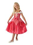 Rubie's Official Girl's Disney Princess Fairy Tale Sleeping Beauty Costume Aurora - Medium, Red