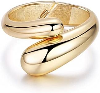 Long tiantian Gold Bangles Gold Cuff Bracelets for Women Non Tarnish Chunky Gold Trendy Jewelry Christmas Gifts Stocking Stuffers Gold Accessories, adjustable, Brass, no gemstone