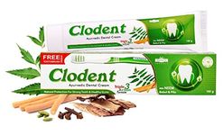 HAPDCO Clodent Dental Cream-Ayurvedic Neem Toothpaste (100 Gms) (Neem, 3)