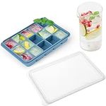 Silicone Ice Cube Tray with Lid for