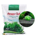 Aquarium Soil, Aquarium Substrate, Aquarium Plant Soil 1000g/Bag Simple to Use Fish Tank Bottom Water Grass Seeds Plant Sand Mud for Aquarium