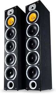Bennett & Ross Exosphere Hi-FI Paire d'enceintes Colonne Noires 2X 200W RMS