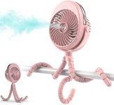 COMLIFE Misting Baby Stroller Fan, 