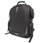 Mobile Edge Core Gaming Laptop Backpack, Fits 17-18 Inch Laptops, with USB Charging Port and Cable, TSA Friendly, Black