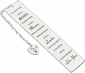 Thank You Gifts Boss Bookmark for Men Women Ladies Going Away Gifts for Boss Appreciation Bookmarks for Coworkers Mentor Leader Supervisor Retirement Birthday Christmas Gifts