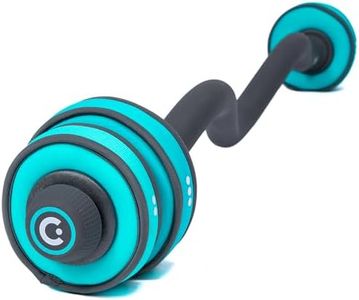 Cubii Build Adjustable Barbell Set - Includes 4 InteCubii Build Adjustable Barbell Set - Includes 4 Interchangable Cubii SoftRings rchangable Cubii SoftRings