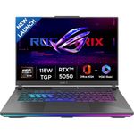 ASUS ROG Strix G16, AMD Ryzen 9 8940HX, RTX 5050-8GB,16GB RAM,1TB SSD,FHD+,16",165Hz,90Whr,Windows 11,M365 Basic (1Year)*,Office Home 2024,Eclipse Gray,2.5 Kg, G614PH-RV033WS, Gaming Laptop
