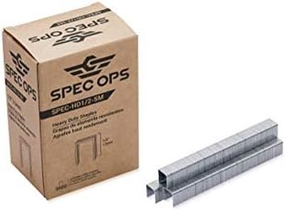 Spec Ops Tools Heavy Duty Staples, 1/2-in, 5,000 Pack, 3% Donated to Veterans