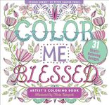 Color Me Blessed Inspirational Adult Coloring Book (31 stress-relieving designs) (Studio Series Artist's Coloring Book)