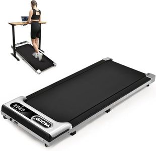 Laufband für Zuhause klappbar, Untertisch-Laufband, 2,5 PS Walking Pad mit Fernbedienung und LED-Display, tragbare Untertischunterlage für Zuhause/Büro