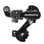 Hycline Bike Rear Derailleur RD-TZ31-A 6/7 Speed Direct Mount for Mountain Bicycle-Black