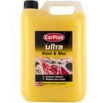 CarPlan POL102 Car Wash Shampoo and Wax Protective Layer 5L Ph Neutral 5 Litre Detailing Cleaner Care Vehicle Cleaning Soap - Remove Dirt Road Grime Streak Free Showroom Shine Finish