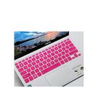 11.6 Inch Laptop Keyboard Cover Skin Compatible for Asus Vivobook E203M E203 E203NA EeeBook X200CA X200MA X200M E203MA E200HA S200E 11'',Rose