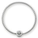 Thomas Sabo KA0001 - 001-12-l20 Silver Bracelet Beads Approximately 20 cm