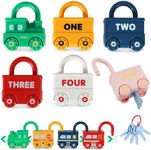 Lock and Key Toy for Toddler, Numbe