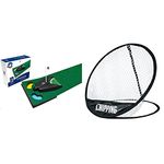 PGA Tour 6ft (1.8m) Automatic Ball Return Putting Mat & Golf ChipPing Net by Longridge