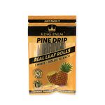 King Palm Mini Size Cones - (Squeeze & Pop Pre Rolls) - Natural Pre Rolls Palm Leafs - Organic Rolls - Flavored Pre Rolled Cones - Flavored Cones - (Pine Drip, 1 Pack (5 Rolls))