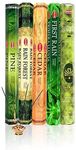 HEM Incense Sticks (Forest, Cedar, Pine, Rain Forest and First Rain) - Total 100 Sticks