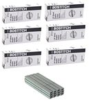 Bostitch Premium Staples for P3 Plier Stapler, 0.25-Inch Leg, 5,000 Per Box (SP191/4) (6 Boxes of 5,000)