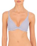 Natori Women's Feathers Luxe Contour Underwire Bra 721255, Cosmic Sky, 30DD