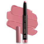 FACES CANADA Ultime Pro HD Intense Matte Lips + Primer - Perfection 01, 1.4g | 9HR Long Stay | Primer Infused For Flawless HD Matte Finish | Intense Color Lightweight Silky Smooth Cream Application