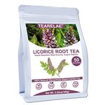 TEARELAE - Licorice Root Tea - 2g x 50 Count - Natural Licorice Root Herbal Tea Bag - Delightfully Sweet Flavor - Caffeine-free - Non-GMO