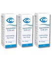 Hypre Mellose Eye Drops 0.3% - 10ml | 3 Pack for Dry Eyes Relief and moisturising Eye Drops - 10ml X 3