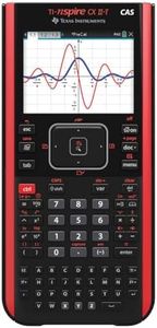 Texas Instruments TI-Nspire CX II-T CAS 800 Functions Colour Graphing Calculator 3D Black Red