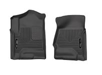 Husky Liners Weatherbeater Series | Front Floor Liners - Black | 18231 | Fits 2015-2020 Cadillac Escalade/ESV/Suburban/Tahoe/GMC Yukon/XL, 2014-2019 Silverado/Sierra 1500 Crew/Double Cab 2 Pcs