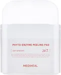 MEDIHEAL Phyto Enzyme Peeling Pad - Vegan Face Resurfacing Gauze Pads with LHA & Papaya Enzym - Pore Tightening Pads to Control Sebum - Exfoliating Pads for Dead Skin Cells, 100 Pads