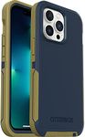 OtterBox DEFENDER SERIES XT SCREENLESS EDITION iPhone 13 Pro Case - Non-Retail Packaging- Dark Mineral Blue & Green, Made With Recycled Plastic, Shockproof, MagSafe, Protective Apple Cell Phone Case