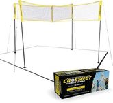 CROSSNET 4-Way Volleyball Net Set w