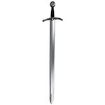 LOOYAR PU Foam Single Handed Sword Weapon Toy for Assassin Knight Soldier Warrior Costume Battle Play Halloween Cosplay LARP