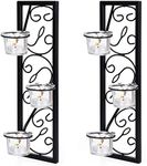 Belle Vous 2 Pack Black Iron Wall S