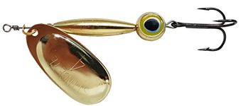 Thundermist Lure Company Eye#4-G-G-GLD Stingeye Spinner Fishing Lure, Gold