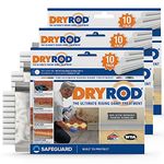 Dryrod Damp Proofing Rods (10 Pack x 3) - BBA-Approved Rising Damp Treatment, Stronger Than DPC Injection Creams. Coverage 3.6m