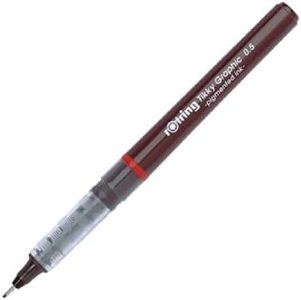 Rotring 1904756, Tikky Graphic penna punta sottile 0,50 mm inchiostro nero