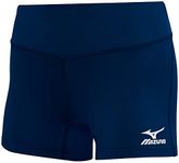 Mizuno Women's Volleyball Clothing Shorts Women's Victory Short Navy