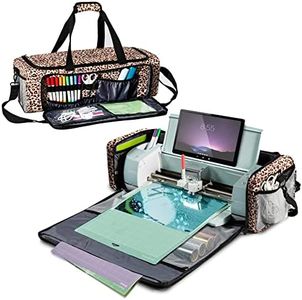 IMAGINING Carrying Case Bag Compatible with Cricut Maker, Maker 3, Explore Air 2, Explore 3, Large Opening Cricket Storage for Cricut Accessories and Suppliers