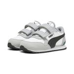 PUMA Boy's Unisex Kids ST Runner V3 NL V INF Sneaker, White Black-Cool MID Gray, 6 UK Child