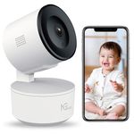 NGTeco Indoor Smart Security Camera,1080p Full-HD, 355°Pan&80°Tilt Motion Tracking, 2.4GHz wifi with Night Vision,Cloud Storage,Human Detection,Compatitble Home App (C2320)