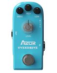 AZOR Overdrive Guitar Effect Pedal Vintage Effect Drive High/Low 3 Modes Mini Pedal for Electric Guitar True Bypass