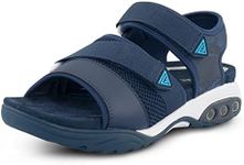 Therafit Mia Women's Water Resistant Adjustable Sport Sandal - for Plantar Fasciitis/Foot Pain Navy / 12