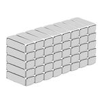 Wukong Strong Magnets12×5×3mm Extra Strong Magnet 40 Pcs Small Bar Magnet for Arts, Crafts, Model Making, DIY, Office, Fridge and Home