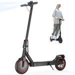 iScooter 2025 Electric Scooter - Max 30 KM/H Speed by 500W Peak Motor, Foldable Commuting E Scooter with 8.5" Tires, Up to 30/25/20 KM Range, Lightweight E-Scooter with Dual Braking System for Teens
